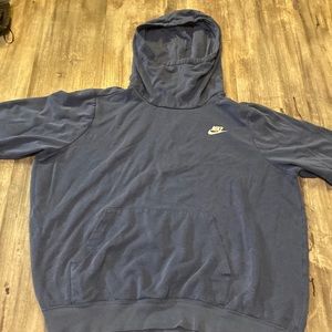 blue NIKE hoodie